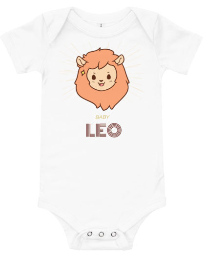 Little Leo - light Baby short sleeve one piece