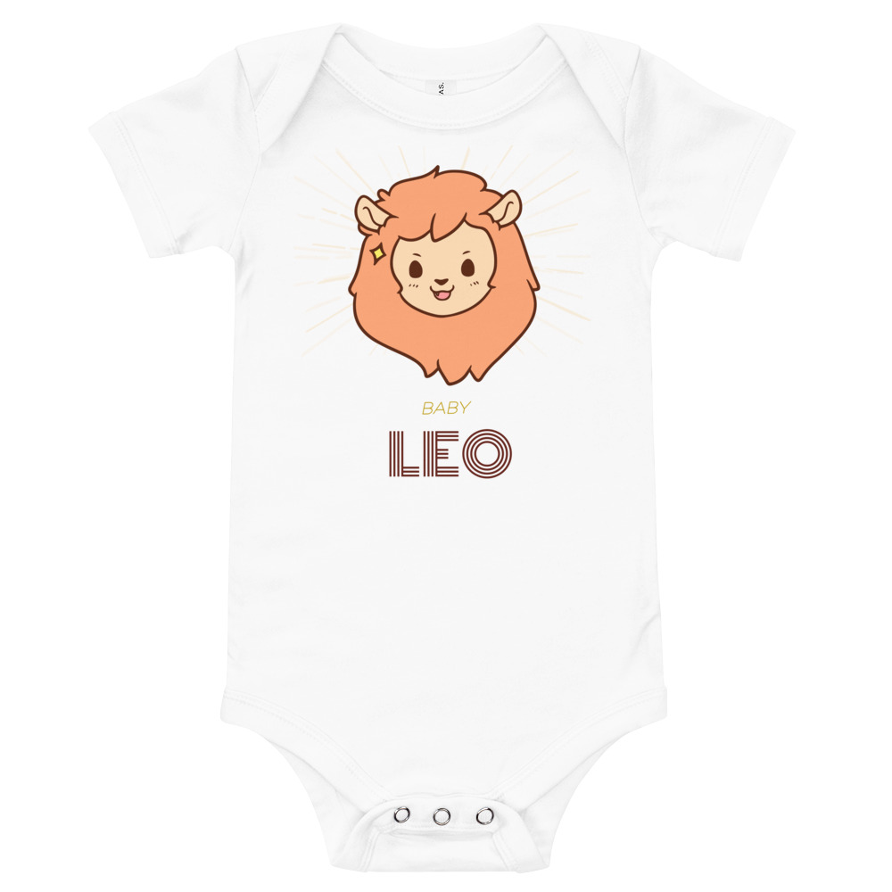Little Leo - light Baby short sleeve one piece
