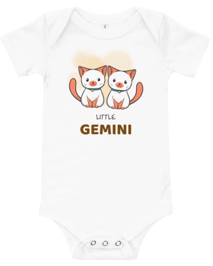 Little Gemini - Baby short sleeve one piece