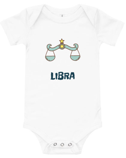Libra Sign - Baby short sleeve one piece