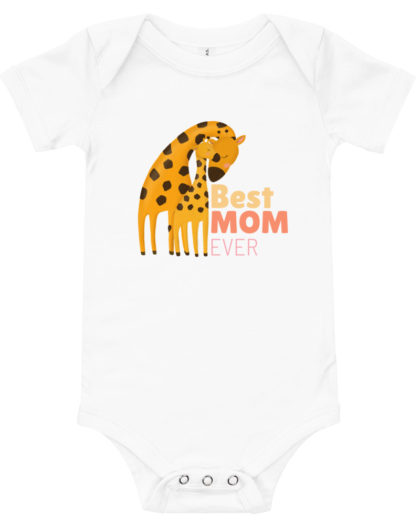 The Best Mom Ever - Baby short sleeve one piece
