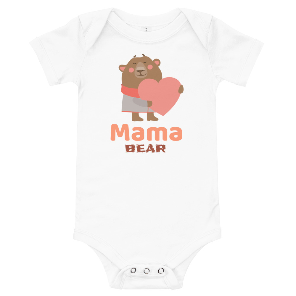 Mama Bear - Baby short sleeve one piece