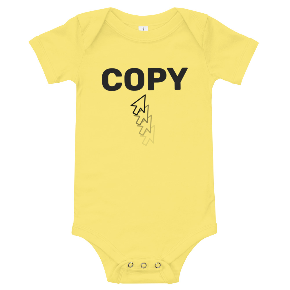 Copy - (copy-paste set) Baby short sleeve one piece - Image 4