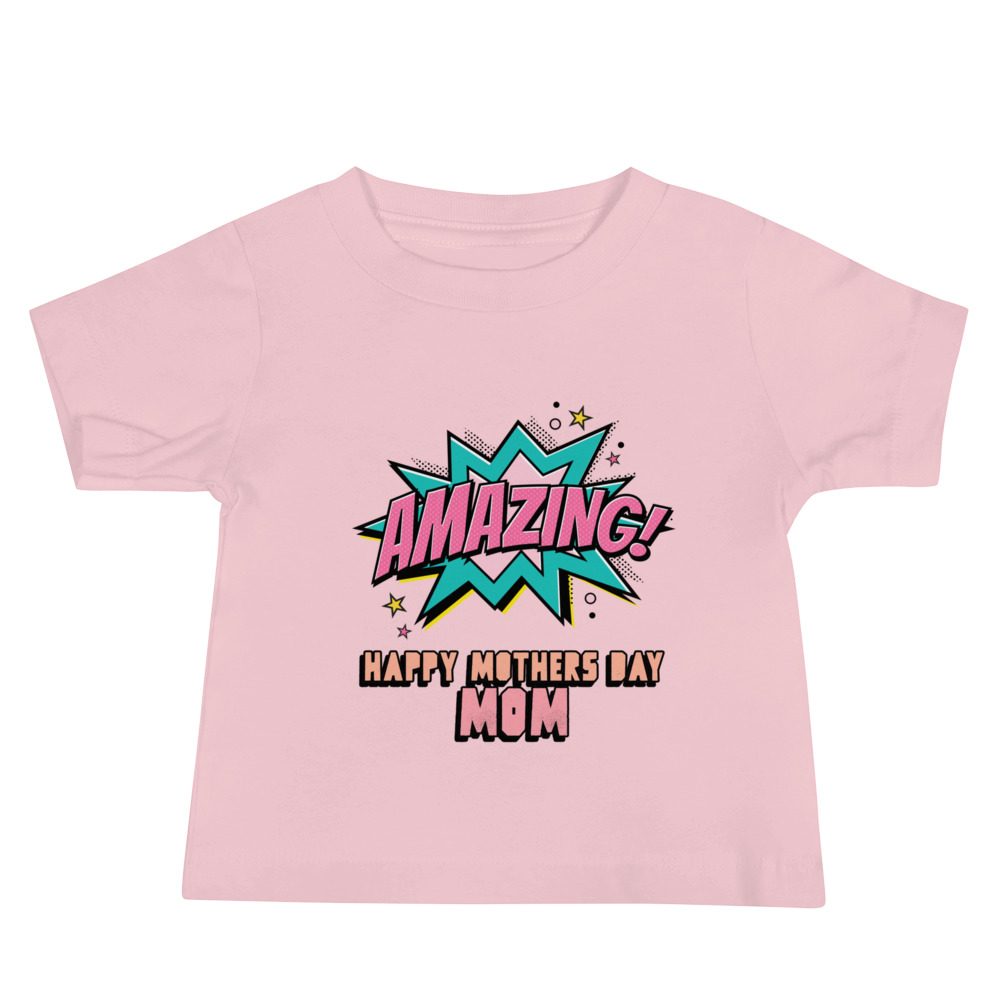 Amazing Mother's Day - Baby Jersey Short Sleeve Tee - Image 3